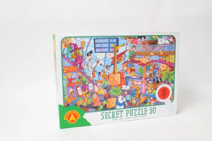 Alexander. Puzzle 90. Obserwacyjne z lupą. Lotnisko - tantis.pl