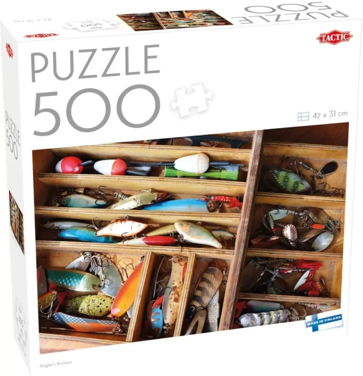 Puzzle 500 Angler's Archive - tantis.pl