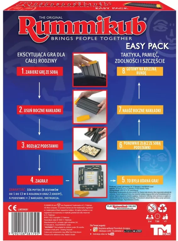 Rummikub Easy Pack - tantis.pl