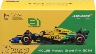 Senna_81 1:43 mclaren f1 mcl38 - tantis.pl