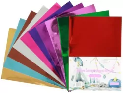 Tektura samoprzylepna metalic, 10 kolorów