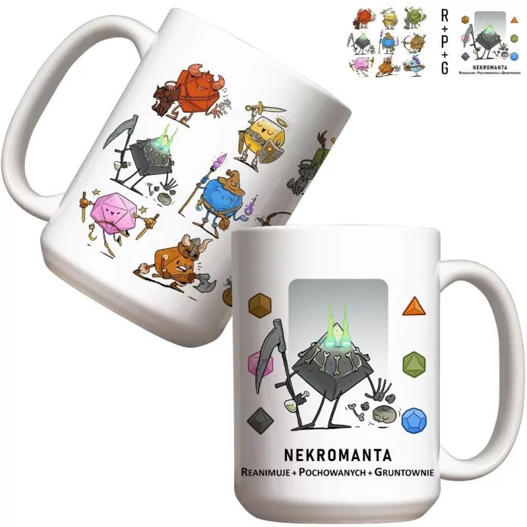 Kubek. RPG Nekromanta 440ml - tantis.pl