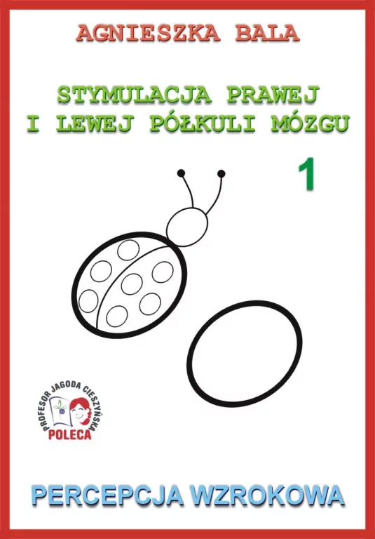 Stymulacja prawej i lewej półkuli mózgu 1. Percepcja wzrokowa - tantis.pl