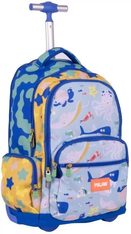 Plecak na kółkach Blue Odyssey 25L MILAN - tantis.pl