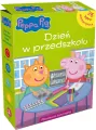 Dzień w przedszkolu. Świnka Peppa.  26 kart edukacyjnych - tantis.pl