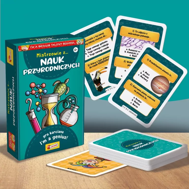 Mistrzowie z nauk przyrodniczych. I'm a genius - tantis.pl