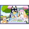 Puzzle 2x24 Zabawna Bluey TREFL - tantis.pl