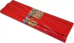 Bibuła marszczona. Czerwona