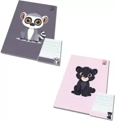Notes A6/50K kratka poddruk Lemur Pantera