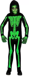 Strój szkielet zielony rozm. 116