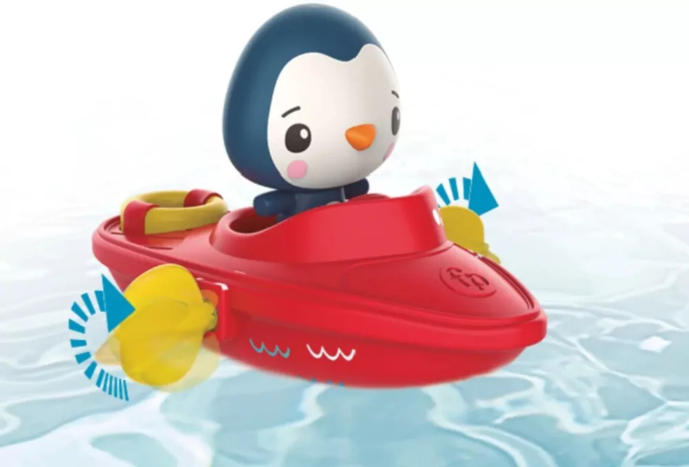 Nakręcana łódeczka. Fisher Price - tantis.pl