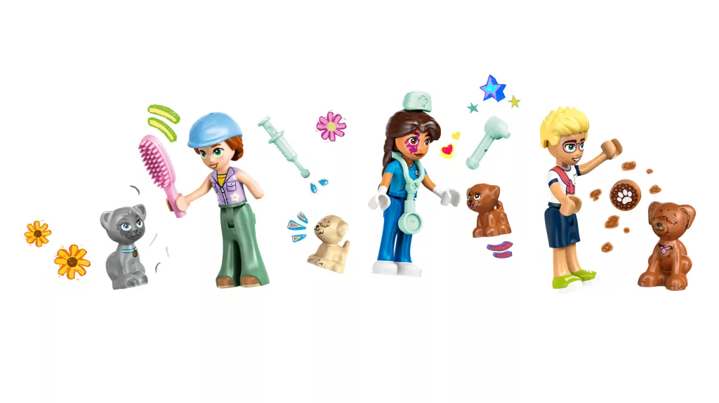 LEGO® Koń i lecznica dla zwierząt 42651 - tantis.pl