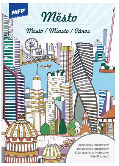 Kolorowanka antystresowa. Miasta - tantis.pl