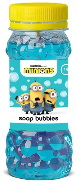 Bańki mydlane Minionki 145ml MIX - tantis.pl