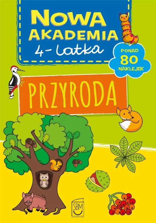 Przyroda. Nowa akademia 4-latka - tantis.pl