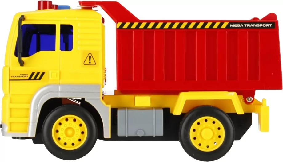 Auto ciężarowe budowlane Moje Miasto 522134 Mega Creative mix cena za 1 szt - tantis.pl