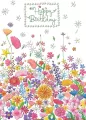 Karnet B6 + koperta MO5385X1-3 Kolorowe kwiatki - tantis.pl
