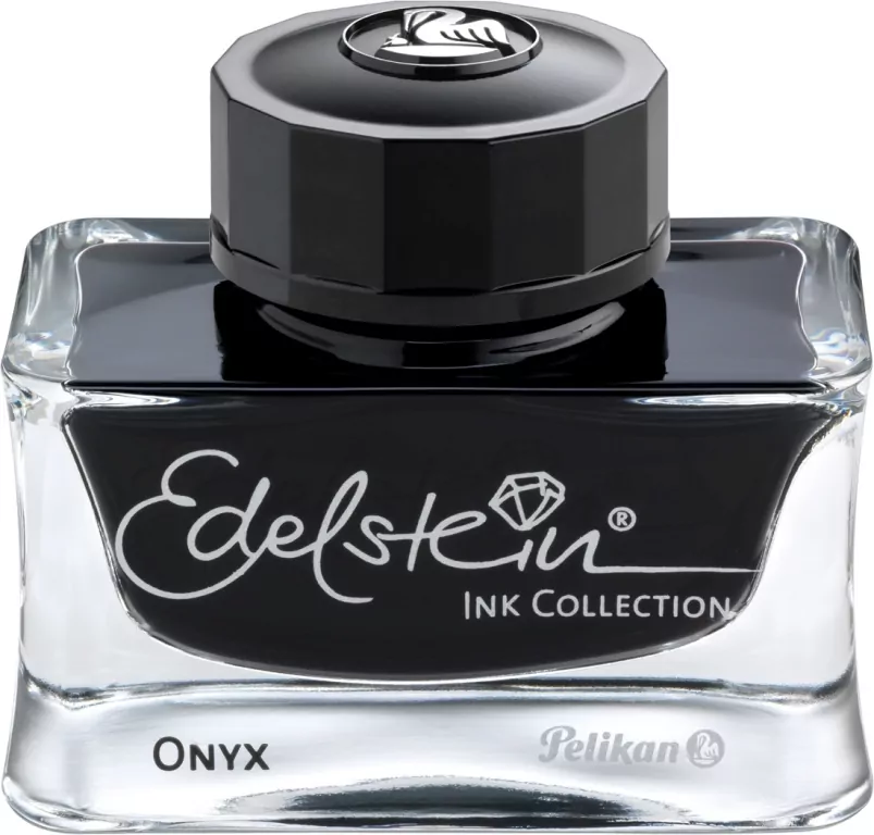 Atrament Edelstein Onyx czarny 50ml Pelikan - tantis.pl