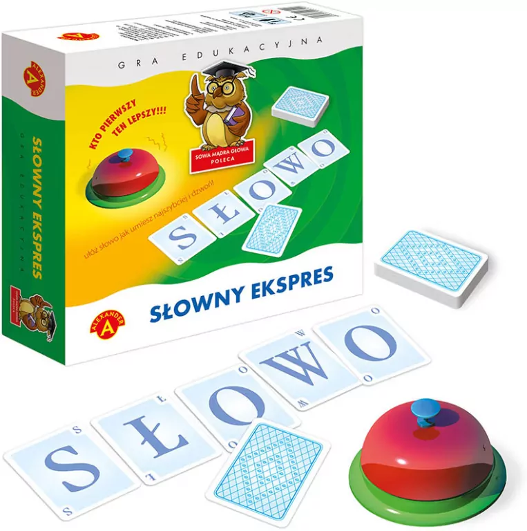 Słowny ekspres. Gra edukacyjna - tantis.pl