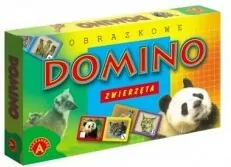 Zwierzęta. Obrazkowe domino - tantis.pl