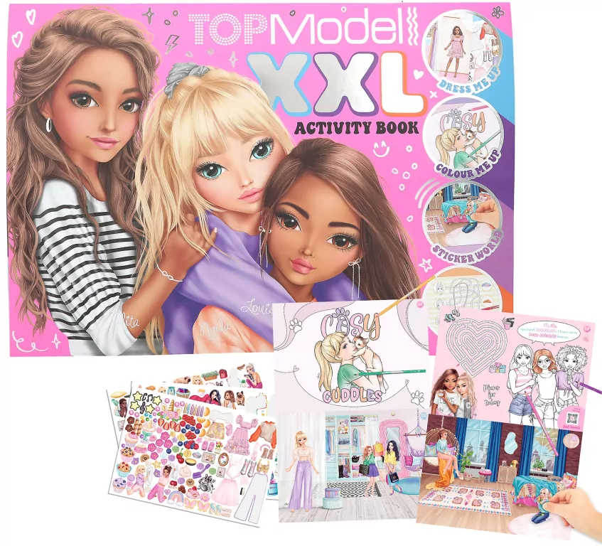 Kolorowanka XXL Top Model 13731A - tantis.pl