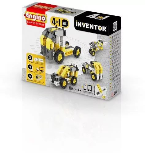 Klocki konstrukcyjne 4w1 Industrial Engino Inventor - tantis.pl