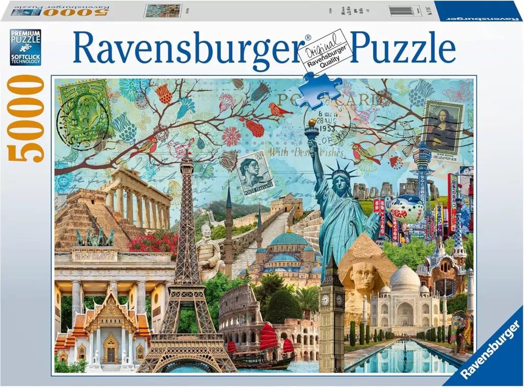 Puzzle 5000. Duże miasto - tantis.pl