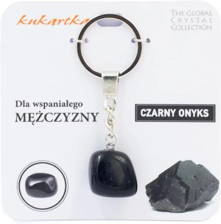 Brelok Dla wspaniałego mężczyzny czarny onyks - tantis.pl