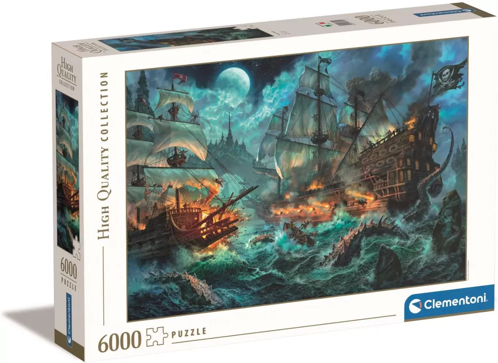 Puzzle 6000 HQ Pirates Battle - tantis.pl