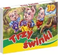 Ksiażeczka 3D Bajki Pokoleń: Trzy świnki - tantis.pl