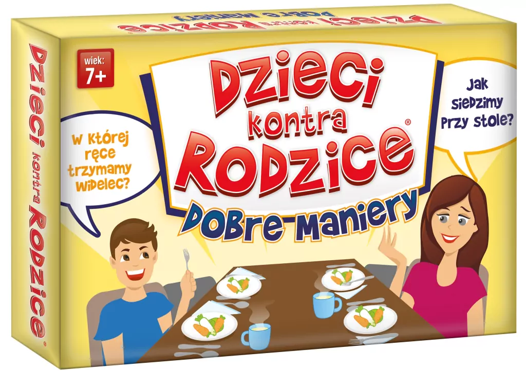 Dzieci kontra rodzice. Dobre maniery - tantis.pl