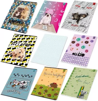 Zeszyt A5/16K kratka BF zwierzaki