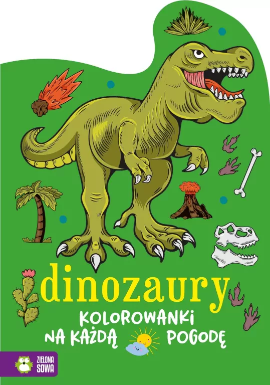 Dinozaury. Kolorowanki na każdą pogodę - tantis.pl