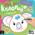 Maluch koloruje i nakleja z koalą - tantis.pl