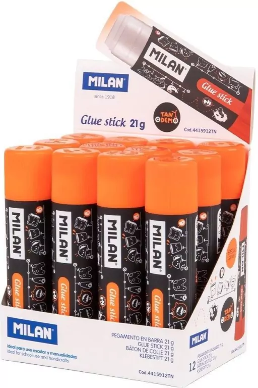 Klej w sztyfcie 21g Tandem (12szt) MILAN - tantis.pl