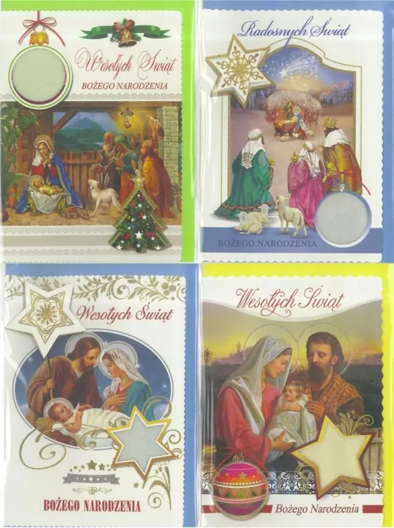 Karnet B6 BN z elem. i opłatk. Religia (10sz) MIX - tantis.pl