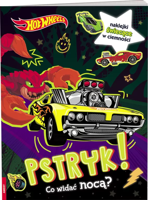 Hot Wheels. Pstryk! Co widać nocą? - tantis.pl