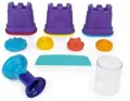 Kinetic Sand. Piasek kinetyczny. Zestaw tęczowych narzędzi - tantis.pl