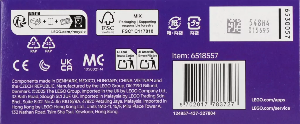 LEGO® Stoisko z watą cukrową i skuter 42643 - tantis.pl