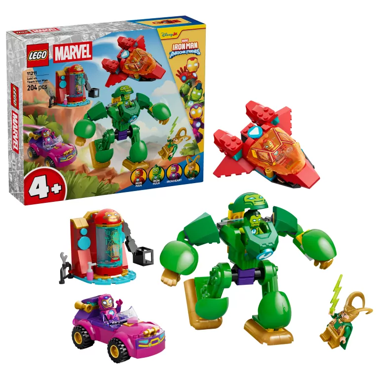 LEGO® Loki kontra drużyna Iron Mana 11211 - tantis.pl