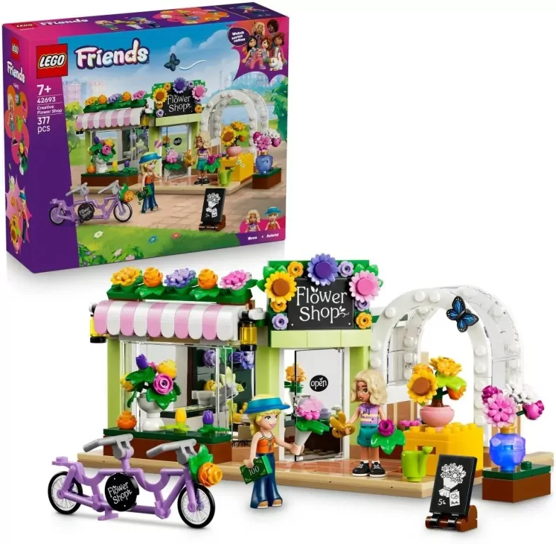 LEGO® Kreatywna kwiaciarnia 42693 - tantis.pl