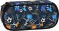 Piórnik saszetka 1zamek Football blue - tantis.pl