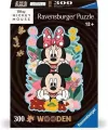 Puzzle drewniane 300 Disney Myszka Mickey & Minnie - tantis.pl