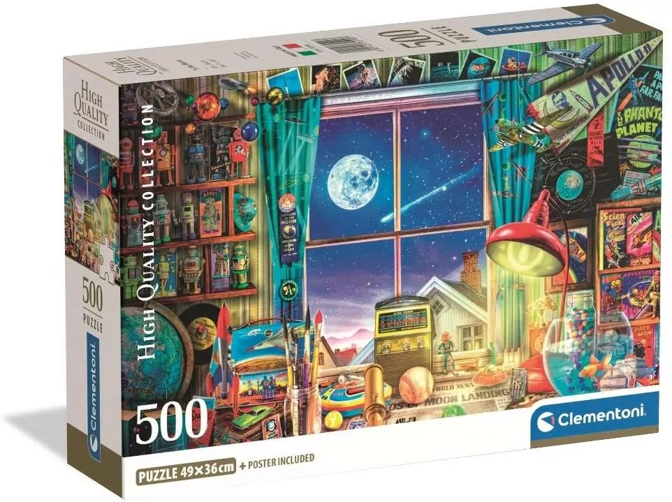Puzzle 500 Compact To the Moon 35590 - tantis.pl