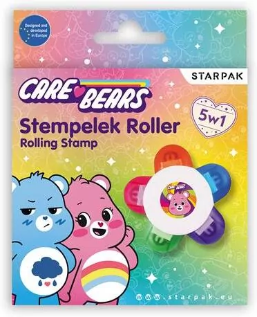 Stempelek Roller 5W1. Care Bears - tantis.pl