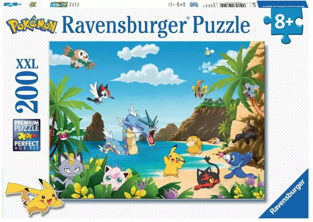 Ravensburger. Puzzle 200. Pokemon. 12840 - tantis.pl