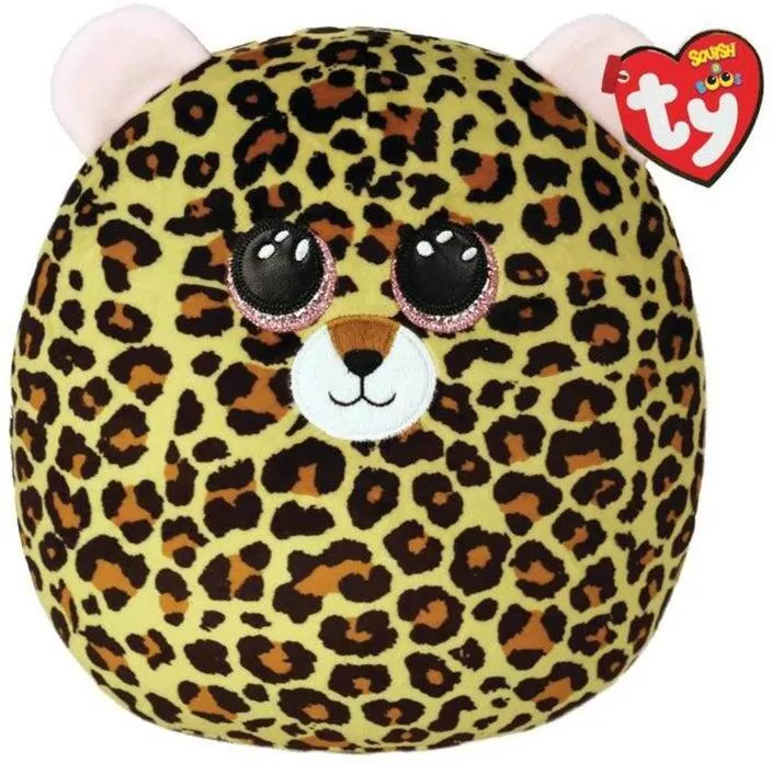 Squish-a-Boos Livvie lampart 22 cm - tantis.pl