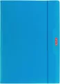 Herlitz. Teczka A4 z gumką, niebieska - tantis.pl