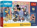 Puzzle 60 Disney Mysia ekipa + plakat TREFL - tantis.pl