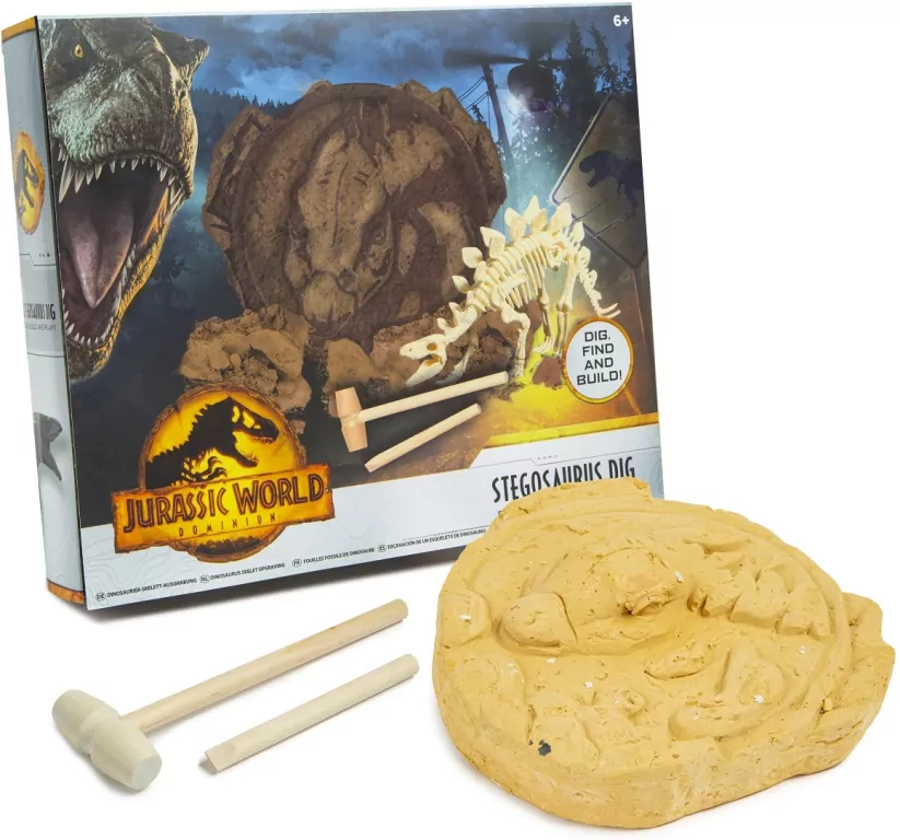 Jurassic World Dominion Fossil Dig Kit - tantis.pl